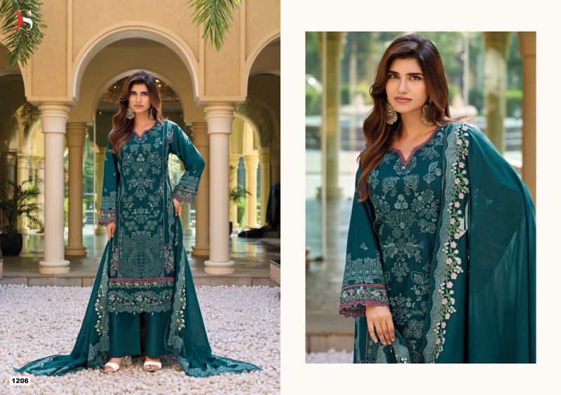 Elaf Premium Vol 12 By Deepsy Cotton Salwar Kameez
